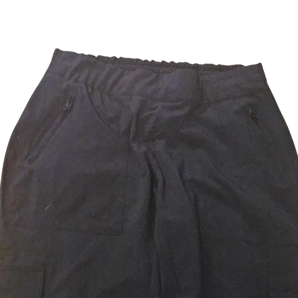 Athleta Cargo‎ Pants Black Utility Pockets  Activewear SZ 8